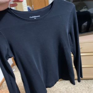 Plain black longsleeve!